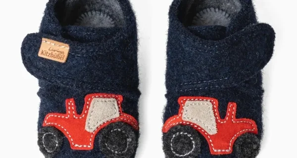 Trollo trolliger Traktor Klettschuh hoch