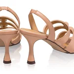Women Leather Sandals 8431 Vitello Nude