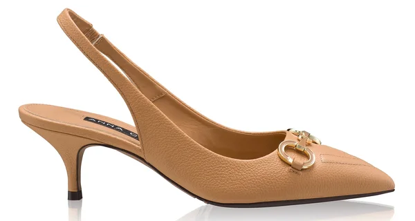Mid-heel Slingback Pumps 8429 Bottalato Cappuccino