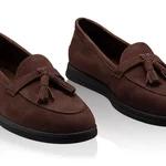 Women Casual Suede Loafers 8002 Crosta Maro