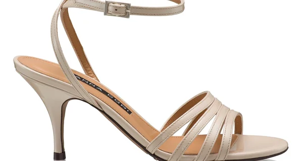 Women Leather Sandals 8424 Lac Beige