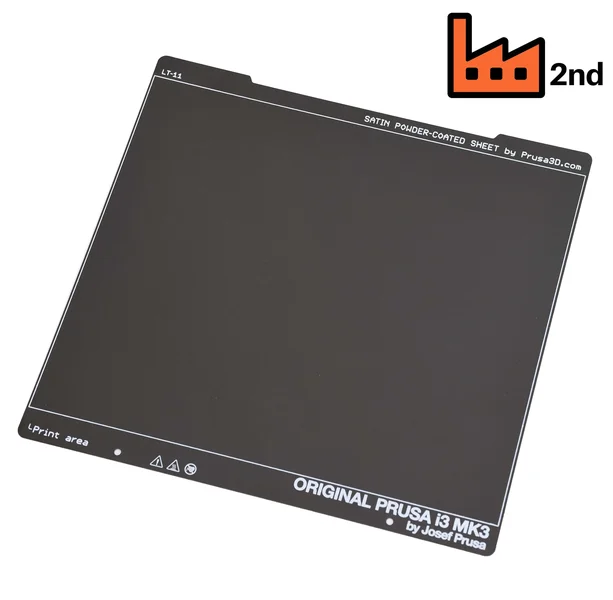 Satin Powder-coated Print Sheet (FACTORY SECOND)