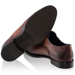 Men Handmade Elegant Shoes 7729 Vitello Brown