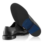 Men Genuine Leather Shoes 7027 Vitello Black
