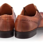 Elegant Men Shoes 6807 Vitello Cuoio