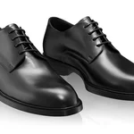 Casual leather men shoes 7769 Vitello Black