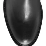 Suede Leather Ankle-Boots 8191 Vitello Black