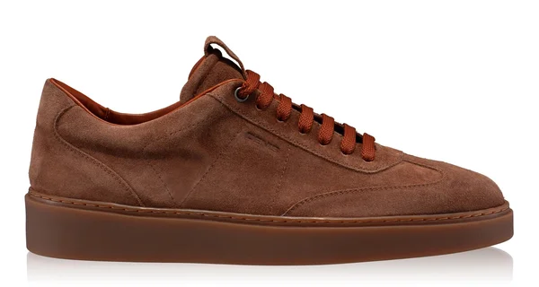 Men Suede Leather Sport Shoes 7610 Crosta Maro