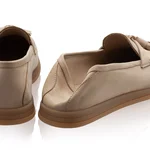 Women Casual Loafers 8002 Nabuck Beige