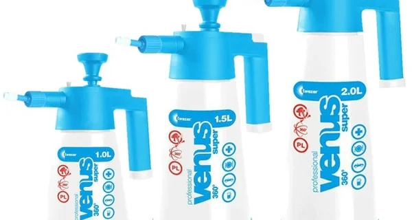 Kwazar Venus Super PRO+ 360 Grad VITON Pumpsprüher 1 L / 1,5 L / 2 L