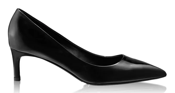 Mid-heel Pointed Toe Pumps 8220 Lac Black