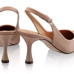 Mid-heel Slingback Pumps 5728 Vitello Nude
