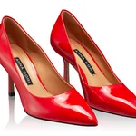 High-heel Pointed Toe Pumps 8026 Lac Red
