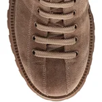 Women Leather Casual Boots 6303 Crosta Taupe