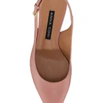 Kitten-heel Slingback Pumps 7552 Vitello Fard