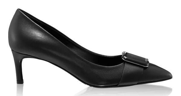 High-heel Leather Pumps 8225 Vitello Black
