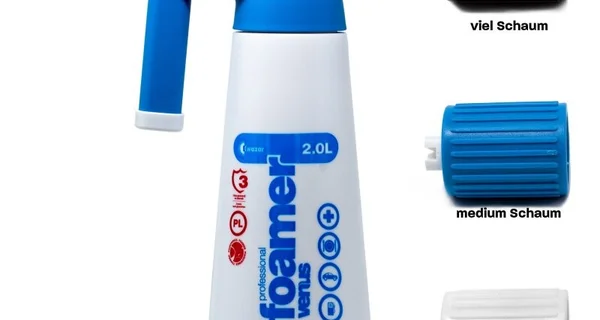 Kwazar Venus Super Foamer Cleaning Pro+ Viton 2L Box mit Zubehör