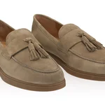 Men Natural Leather Loafers 7628 Crosta Palude