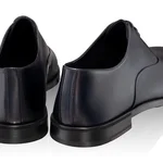 Men Natural Leather Shoes 7343 Vitello Blue