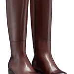 Women Leather Boots 5934 Vitello Brown