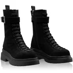 Women Suede Ankle-Boots 8256 Crosta Black
