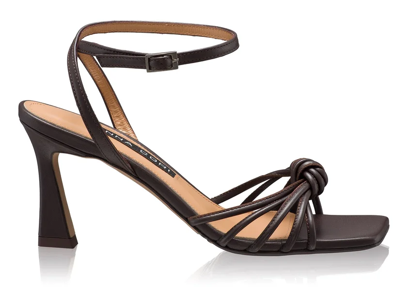 Women Leather Sandals 8479 Vitello T.Moro