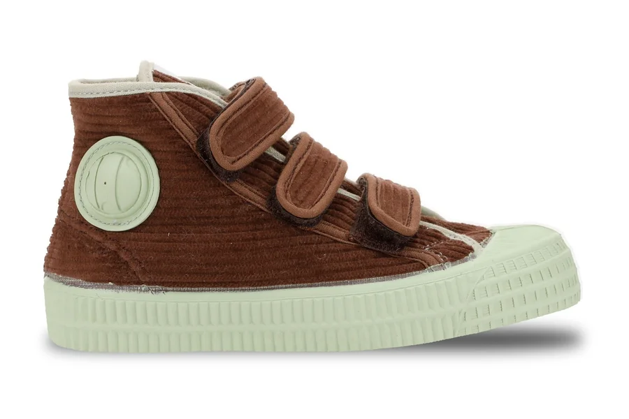 S.D.KID VEL.CORD W BROWN/MINT