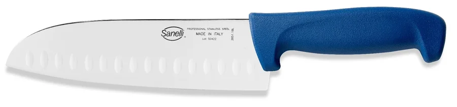 Sanelli Coltello Santoku Olivato Cm.18