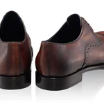 Men Handmade Elegant Shoes 7738 Vitello Brown