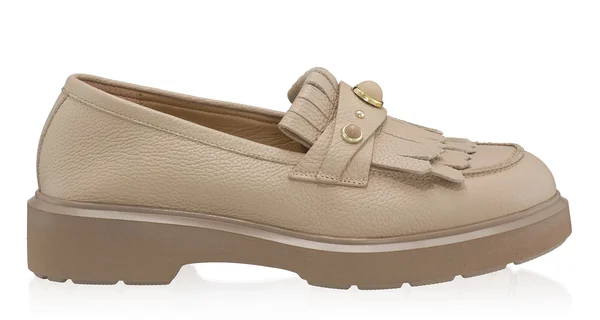 Women Casual Loafers 8542 Bottalato Beige