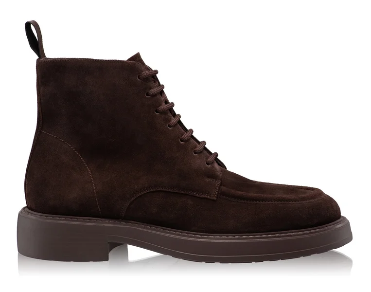 Men Leather Casual Boots 7677 Crosta T. Moro