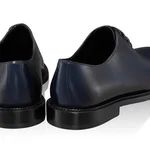 Men Genuine Leather Shoes 7035 Abrazivato Blue