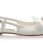 Women's Ballerinas 8343 Vitello White