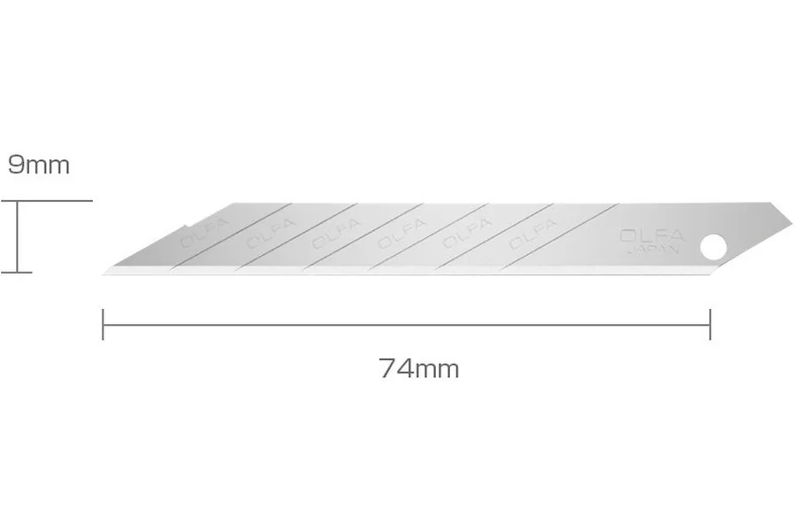 Olfa spare blades for SAC-1 (10pcs)