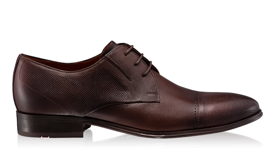 Elegant Men Shoes 6856 Vitello Foro T.Moro