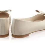 Women's Ballerinas 8437 Vitello Panna