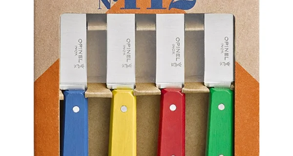 Coffret de 4 Couteaux N°112 Couleurs Classiques