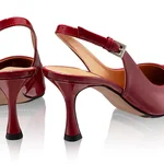 Mid-heel Slingback Pumps 5728 Lac Bordo