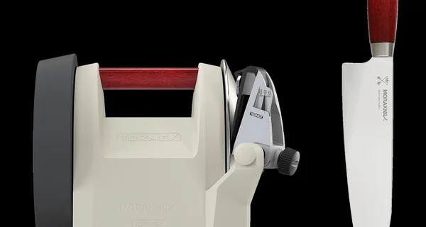 Morakniv Knife sharpener and chef's knife