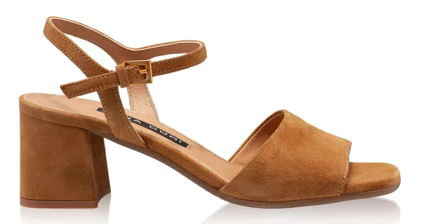Women Leather Sandals 8042 Camoscio Camel