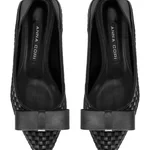 Women Ballerina Flats 8497 Intreccio Negru