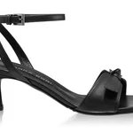 Women Leather Sandals 8110 Vitello Black