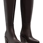 Women Leather Boots 7908 Vitello Brown