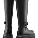 Women Leather Boots 8172 Vitello Black