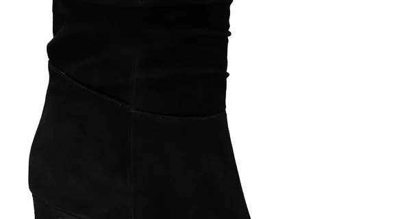 Women Leather Boots 7964 Camoscio Black