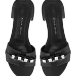 Women Leather Mules 8034 Bottalato Black