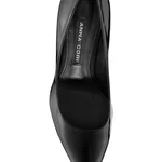 Mid-heel Pointed Toe Pumps 8220 Lac Black