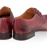 Men Natural Leather Shoes 6856 Vitello Bordo