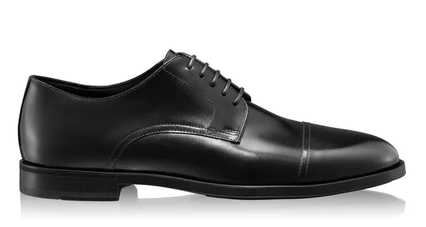 Classic Men Leather Shoes 7635 Vitello Black