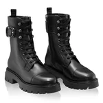 Women Leather Ankle-Boots 8219 Vitello Black